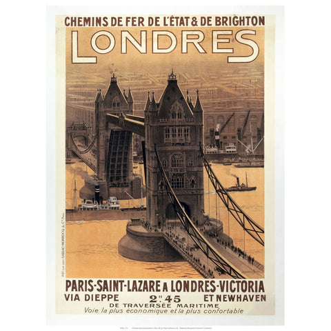 Londres 24" x 32" Matte Mounted Print