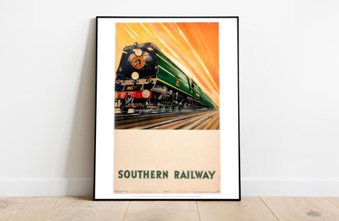 Southern Railway - Locomotive - 11X14inch Premium Art Print