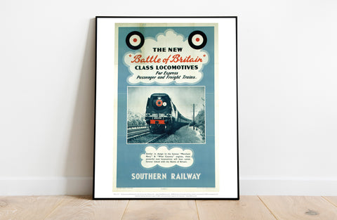 Battle Of Britain Locomotives - Southern Railway Art Print