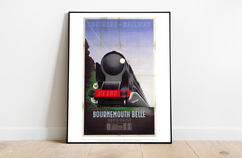 Bournemouth Belle - Southern Railway - Premium Art Print