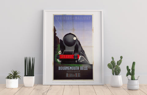 Bournemouth Belle - Southern Railway - Premium Art Print