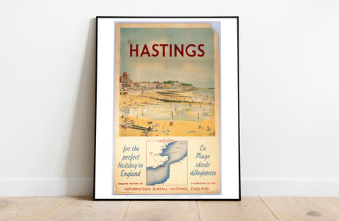 Hastings - Perfect Holiday In England - Premium Art Print