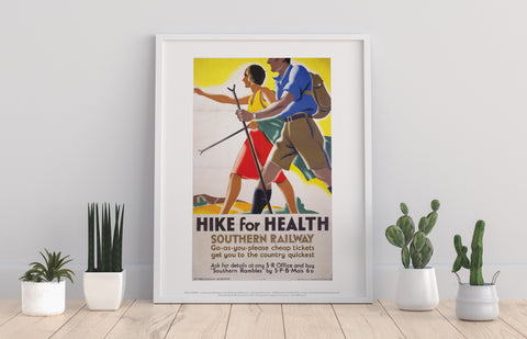 Hike For Health Southern Railway - 11X14inch Premium Art Print