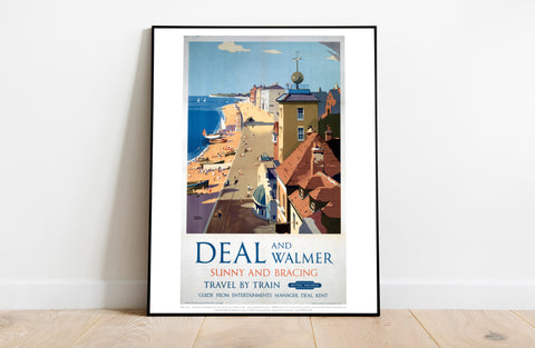 Deal And Walmer - Sunny And Bracing - Premium Art Print