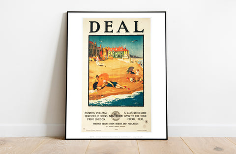 Deal By The Beach - 11X14inch Premium Art Print