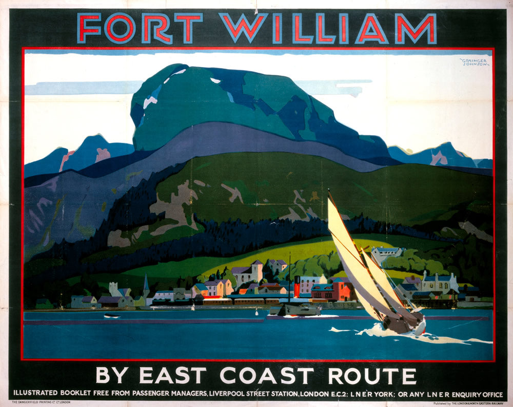 Fort William by East Coast 24" x 32" Matte Mounted Print