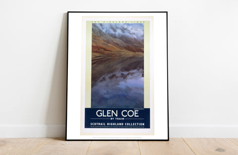 Glen Coe By Train Highland Lines - 11X14inch Premium Art Print