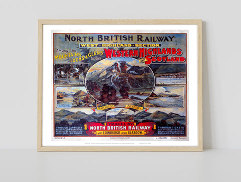 Western Highlands Of Scotland - 11X14inch Premium Art Print