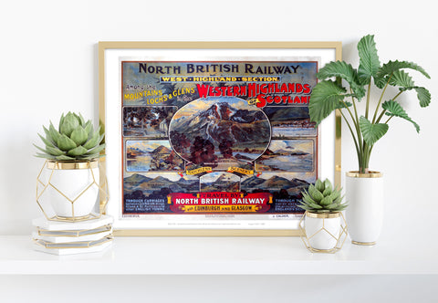 Western Highlands Of Scotland - 11X14inch Premium Art Print