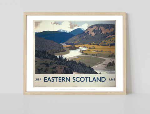 Eastern Scotland Lner Lms - 11X14inch Premium Art Print