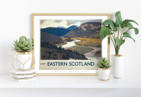 Eastern Scotland Lner Lms - 11X14inch Premium Art Print