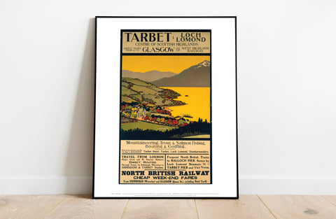 Tarbet Loch Lomond - 11X14inch Premium Art Print