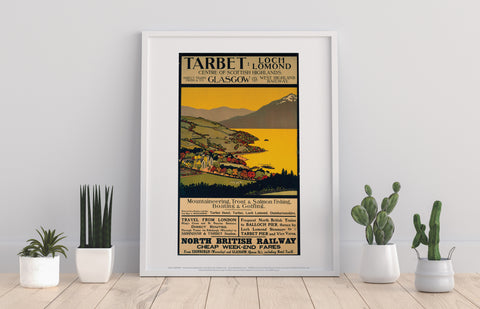 Tarbet Loch Lomond - 11X14inch Premium Art Print