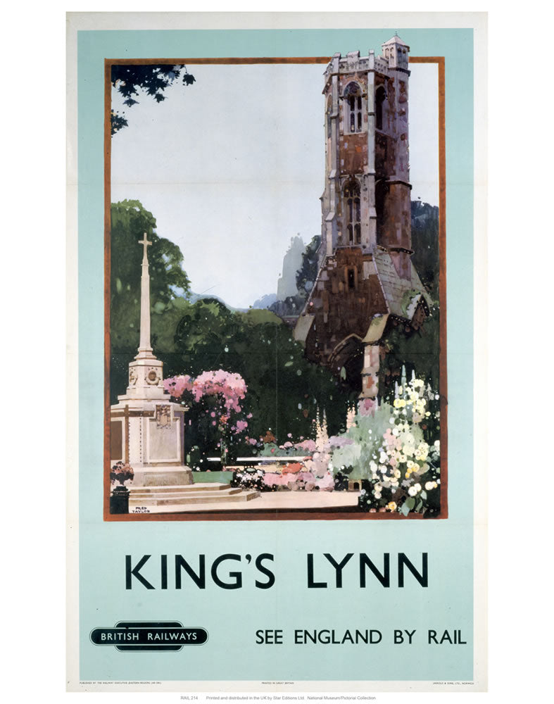 King's Lynn 24" x 32" Matte Mounted Print