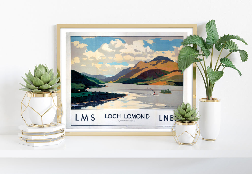 Loch Lomond - 11X14inch Premium Art Print