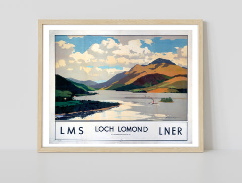 Loch Lomond - 11X14inch Premium Art Print