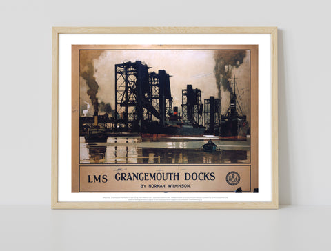 Grangemouth Docks Lms - 11X14inch Premium Art Print