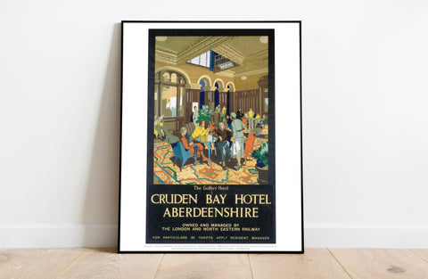 Cruden Bay Hotel Aberdeenshire - 11X14inch Premium Art Print