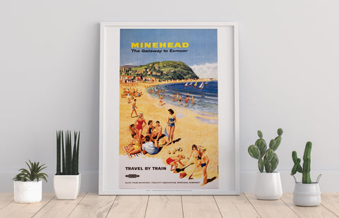 Minehead, The Gateway To Exmoor - 11X14inch Premium Art Print