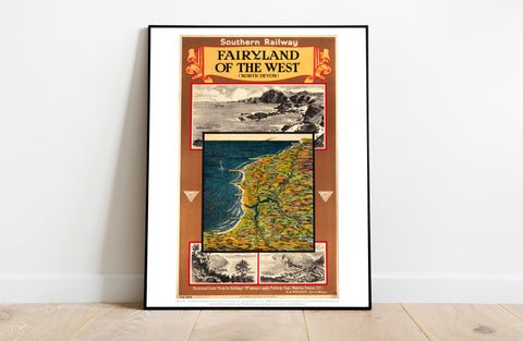 North Devon Fairyland Of The West - 11X14inch Premium Art Print