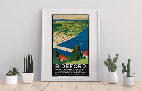 Bideford For Westward Ho! Golf Links - Premium Art Print