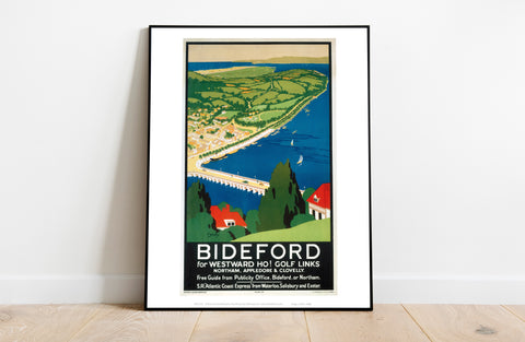 Bideford For Westward Ho! Golf Links - Premium Art Print