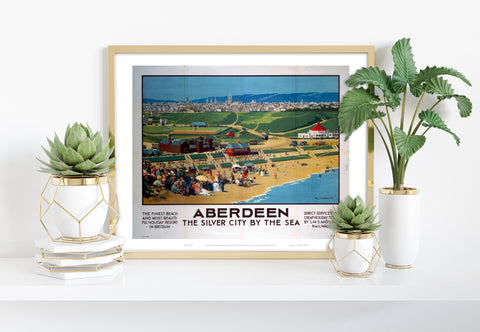 Aberdeen The Silver City By The Sea - Premium Art Print