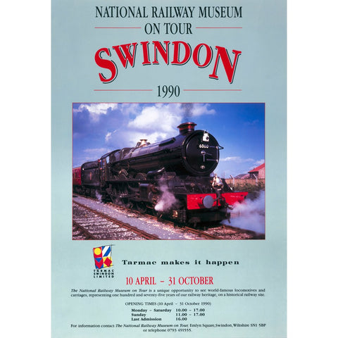 Swindon NRM 24" x 32" Matte Mounted Print