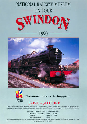 Swindon NRM 24" x 32" Matte Mounted Print