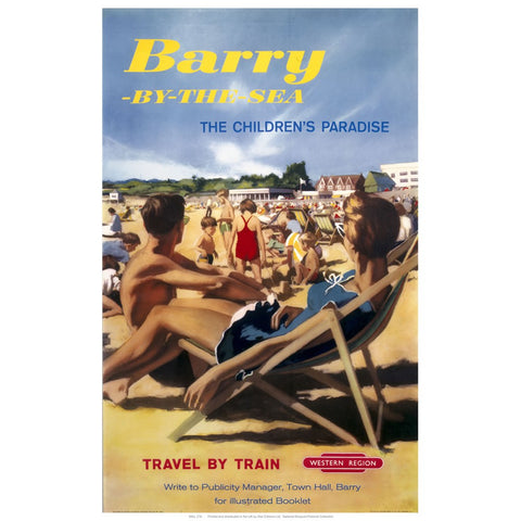 Barry by the sea 24" x 32" Matte Mounted Print