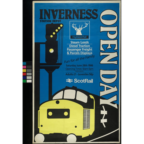Inverness Open Day 24" x 32" Matte Mounted Print