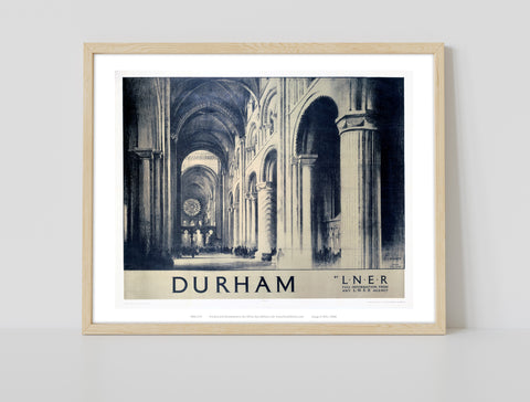 Durham By Lner - 11X14inch Premium Art Print