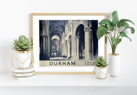 Durham By Lner - 11X14inch Premium Art Print