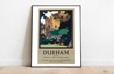 Durham On The Lner - 11X14inch Premium Art Print