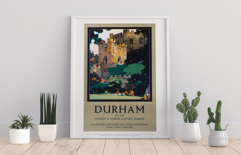 Durham On The Lner - 11X14inch Premium Art Print