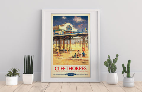 Cleethorpes It's Quicker By Rail - Pier - Premium Art Print