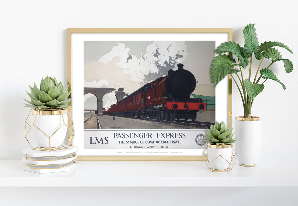 Passenger Express - Lms - 11X14inch Premium Art Print