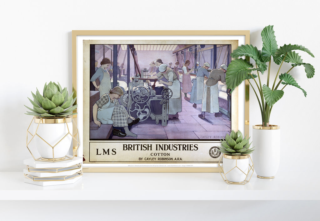 British Industries - Cotton Lms - 11X14inch Premium Art Print