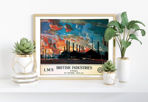 British Industries Steel Lms - 11X14inch Premium Art Print