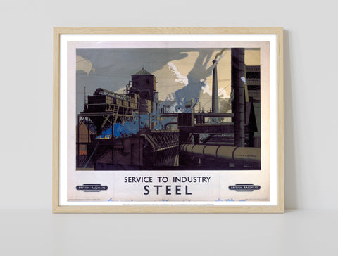 Service To Industry - Steel - 11X14inch Premium Art Print