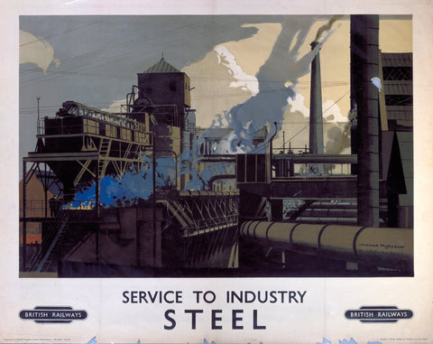 Service to Industry STEEL 24" x 32" Matte Mounted Print
