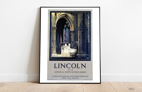 Lincolns On The Lner - 11X14inch Premium Art Print