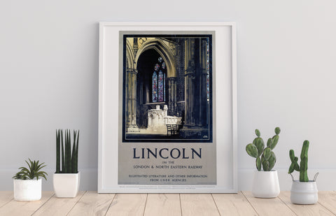 Lincolns On The Lner - 11X14inch Premium Art Print