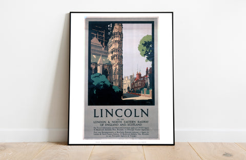 Lincoln On The Lner - 11X14inch Premium Art Print