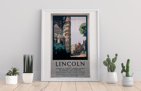 Lincoln On The Lner - 11X14inch Premium Art Print