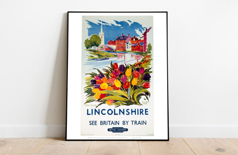 Lincolnshire, Spalding - British Railways - Art Print