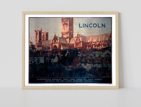 Lincoln Cathedral - 11X14inch Premium Art Print