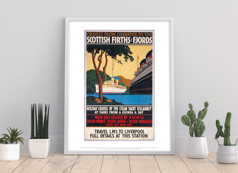 Scottish Firths And Fjords Lms - 11X14inch Premium Art Print