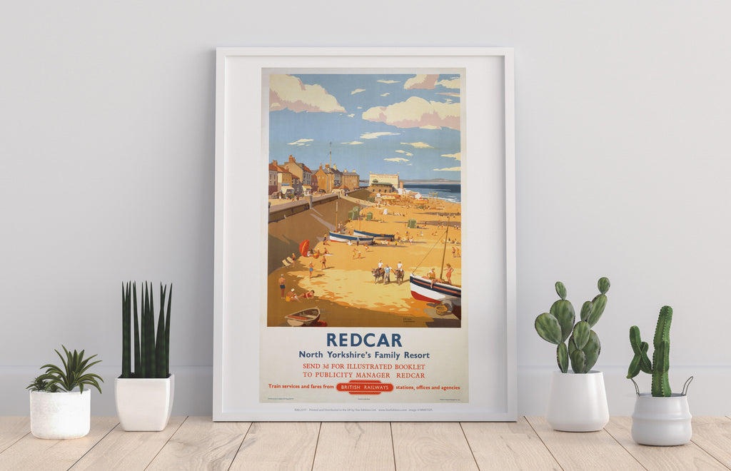 Redcar - North Yorkshire's Family Resort - 11X14inch Premium Art Print
