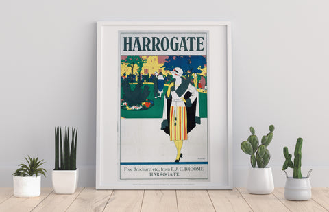 Harrogate Lady - 11X14inch Premium Art Print